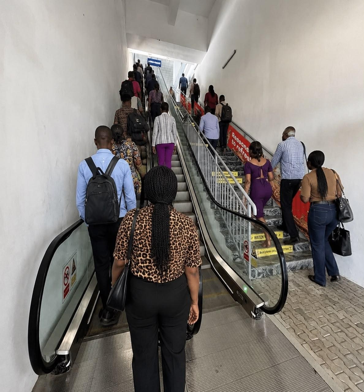 Entrance C hand railing — Hand railing